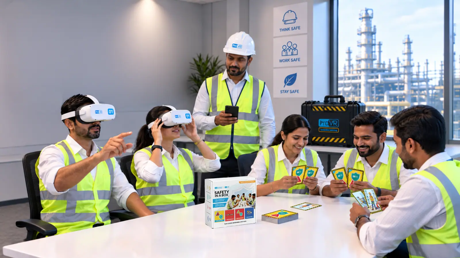 Trainer-led industrial learning with Prolearner products