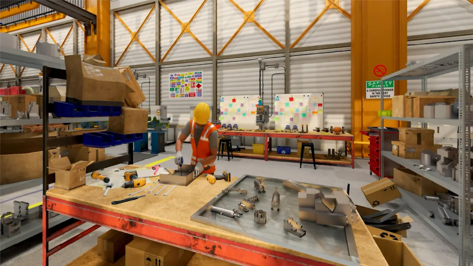 General Safety VR training scenario